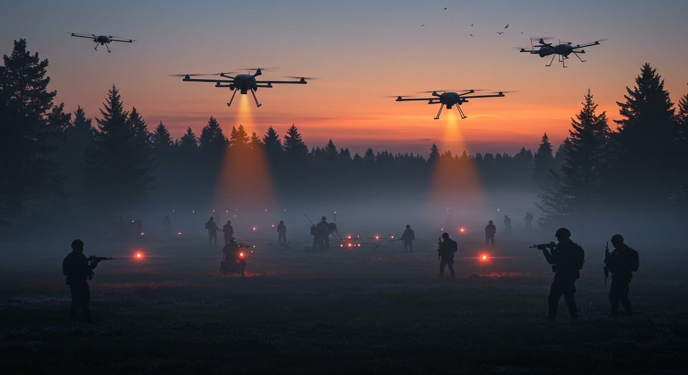 Découvrez comment l'intrusion de drones russes en Pologne a provoqué une limitation du trafic aérien et une demande d'urgence à l'ONU. Une épreuve pour l'OTAN qui pourrait changer la donne en Europe de l'Est.