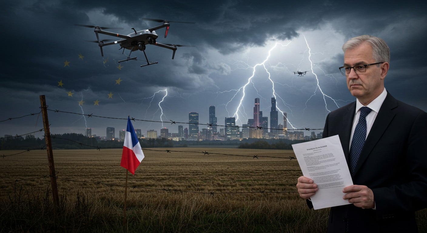 Incursion de drones russes en Pologne : la France réagit fermement en convoquant l'ambassadeur russe. Analyse des tensions en Ukraine et implications diplomatiques pour l'Europe.