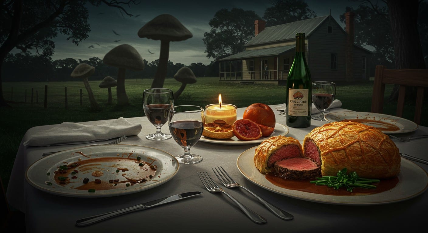 Découvrez l'histoire glaçante d'un dîner aux champignons mortels en Australie qui a conduit à une condamnation à perpétuité. Motivations mystérieuses et procès choc, plongez dans ce fait divers qui fascine le monde.
