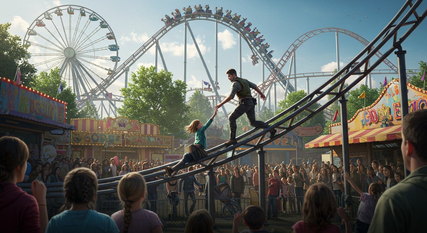 Un enfant perdu dans un parc d’attractions sauvé héroïquement sur les rails d’une montagne russe. Découvrez cette histoire bouleversante et les questions qu’elle soulève.