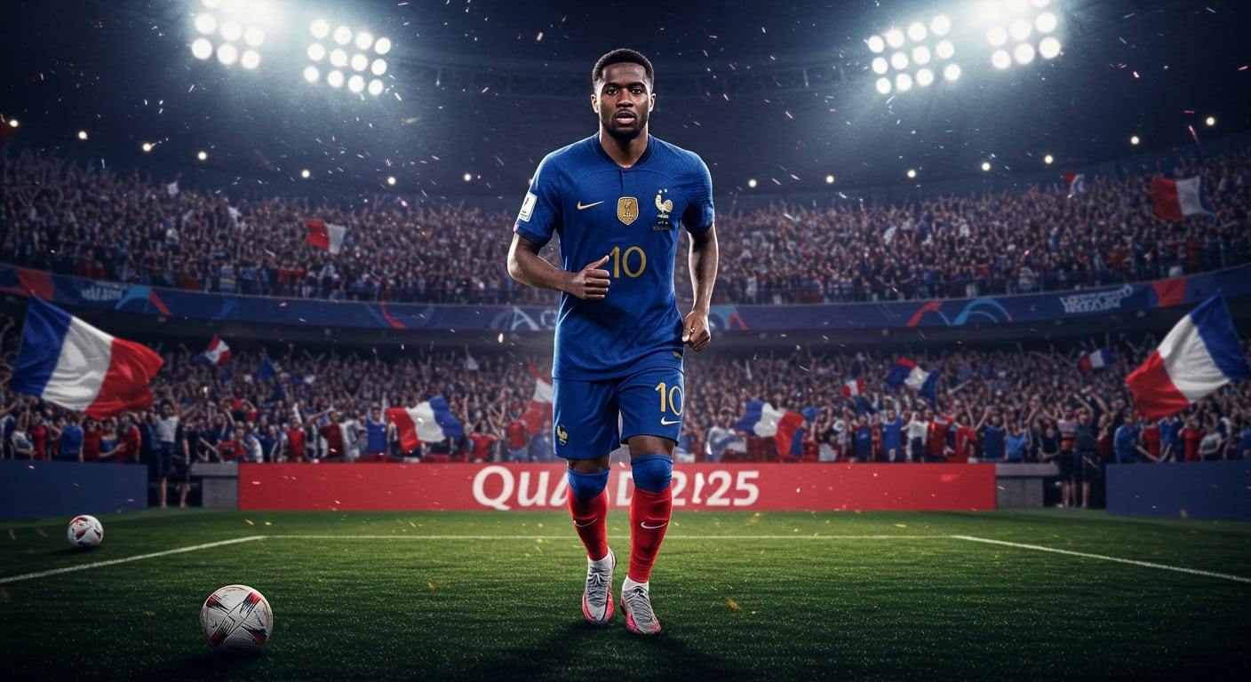 Kingsley Coman rejoint les Bleus après les blessures de Dembélé et Doué pour le match contre l’Islande. Découvrez l’impact sur l’équipe et la Coupe du monde 2026.