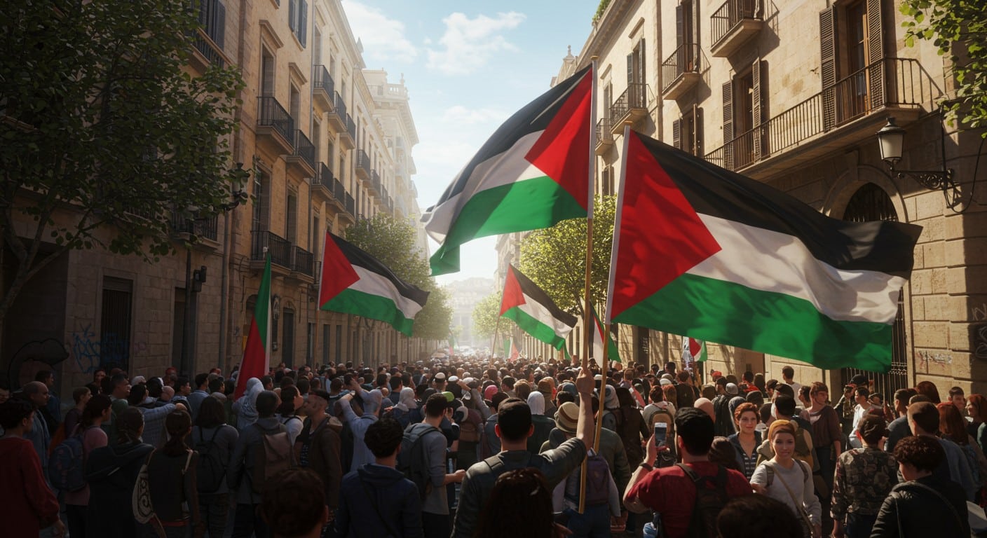 L’Espagne se mobilise pour la Palestine, de Franco à aujourd’hui. Découvrez les racines historiques et l’élan populaire derrière ce soutien unique en Europe.