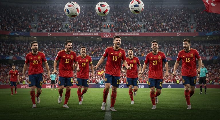 Espagne Humilie Turquie Qualifications Mondial 2026
