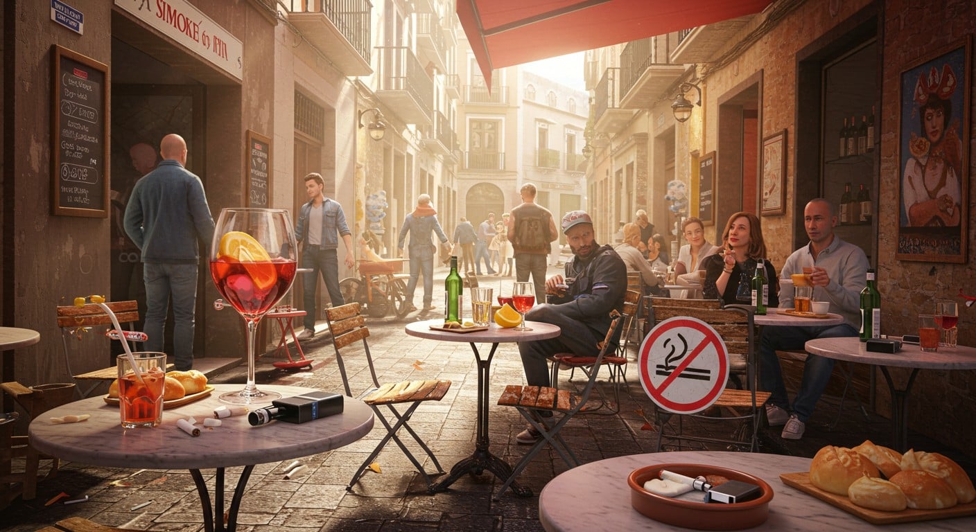 L’Espagne envisage d’interdire fumer et vapoter en terrasse, dans les parcs et près des écoles. Découvrez les détails de ce projet et ses impacts. Cliquez pour en savoir plus !