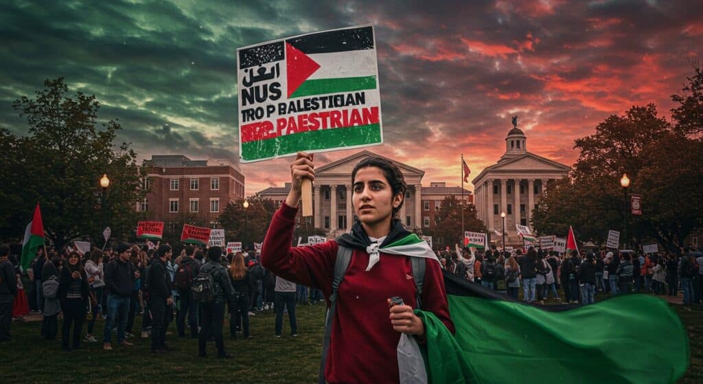 États-Unis : Expulsion d’un Leader Étudiant Propalestinien
