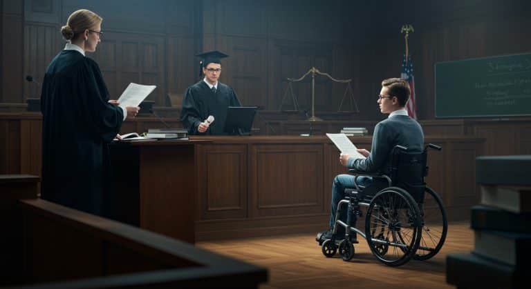 Étudiante Handicapée : Rejet à Rouen, le Verdict du Juge
