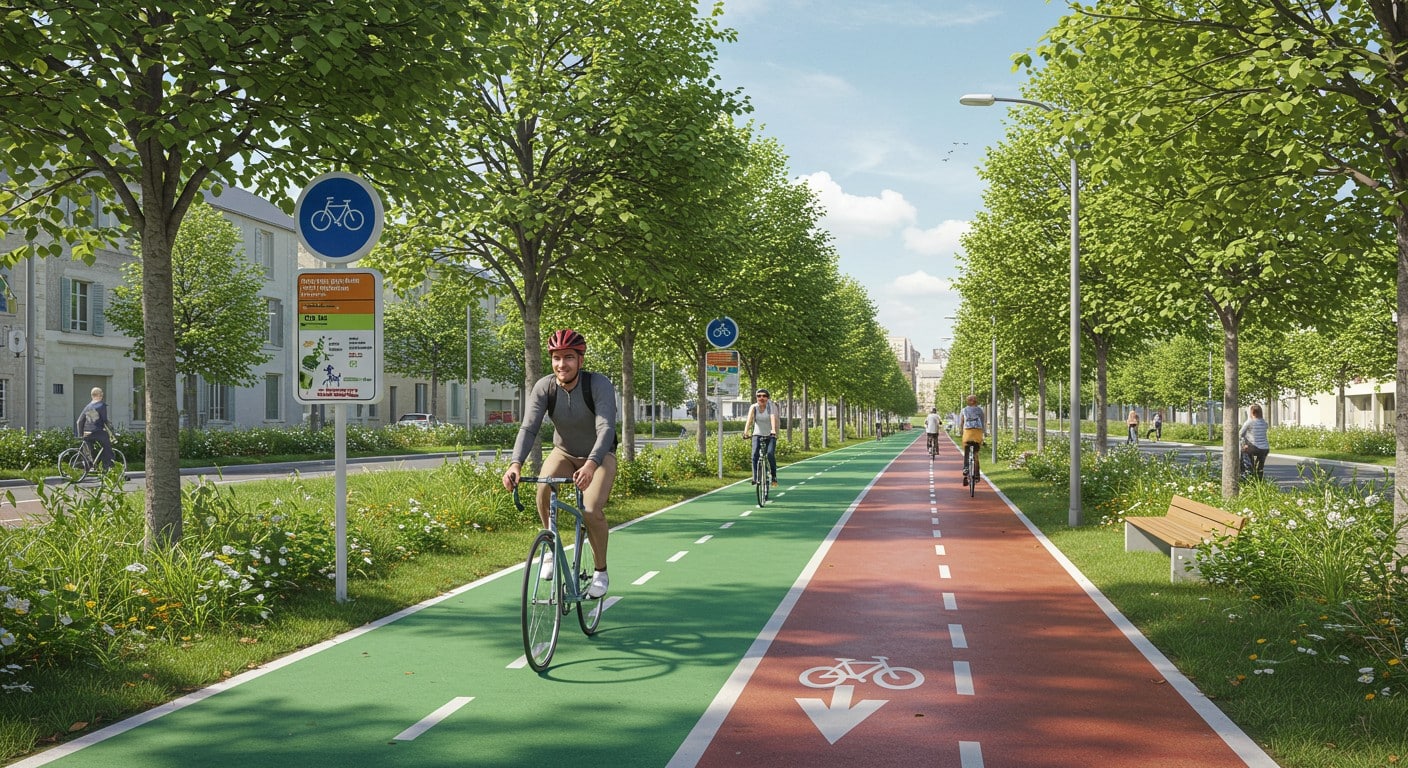 Le vélo gagne du terrain en Eure-et-Loir ! Découvrez comment Le Coudray et Chartres brillent dans le Baromètre vélo 2025 et les défis à relever.