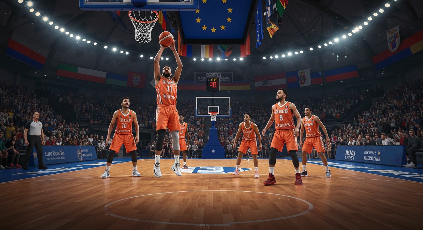 Découvrez le programme complet des 8es de finale de l'EuroBasket 2025, les affiches choc et les favoris. Qui ira en quarts ?