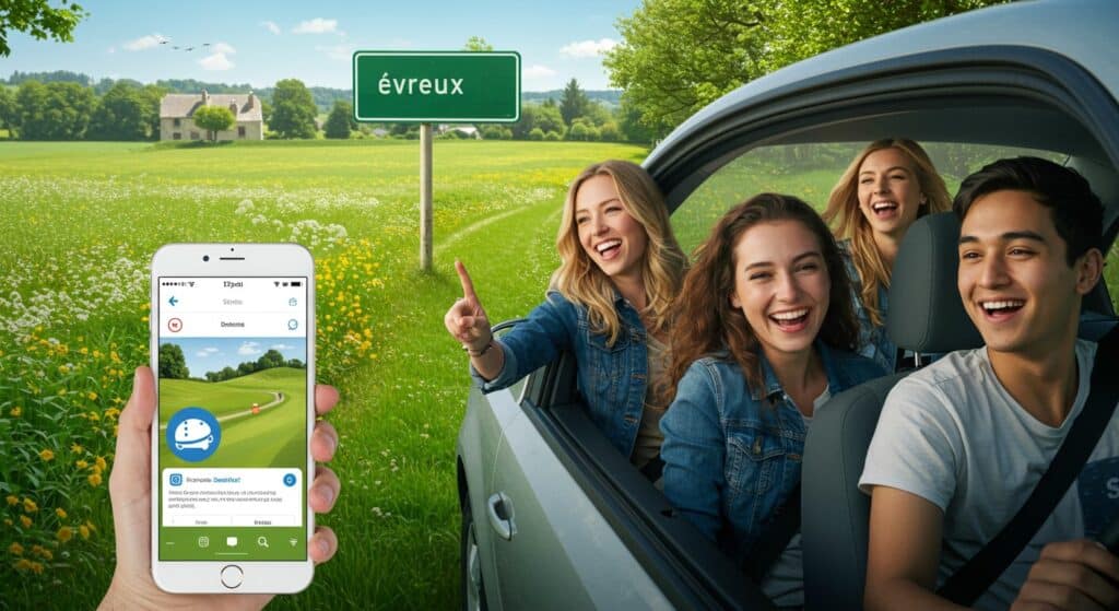Évreux : Covoiturage Étudiant à 50 Centimes Par Trajet