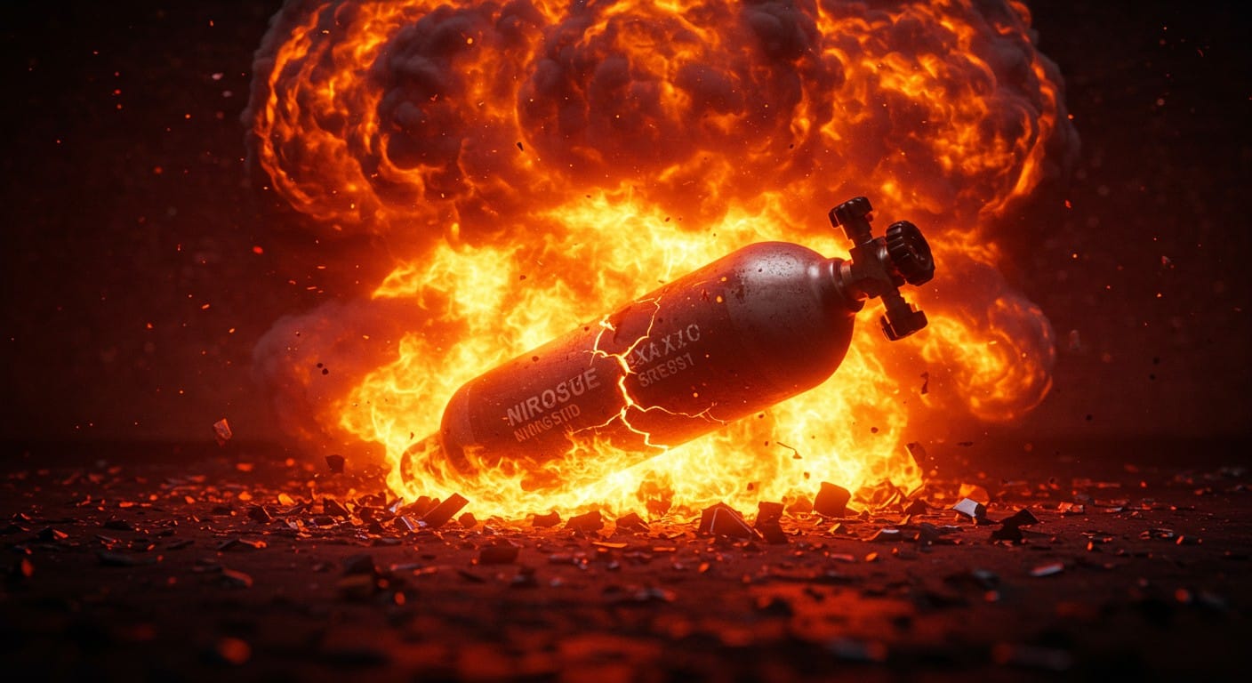 Les bouteilles de gaz hilarant causent des explosions dans les incinérateurs, menaçant la sécurité et coûtant des millions. Découvrez pourquoi ce problème s’aggrave.