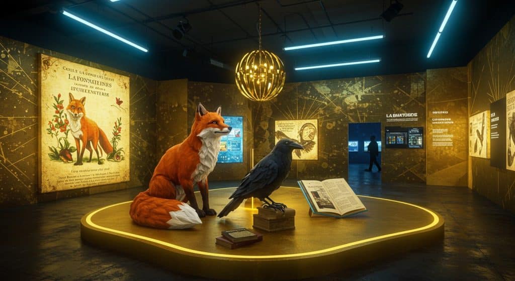 Exposition Immersive : Les Fables de La Fontaine Réinventées
