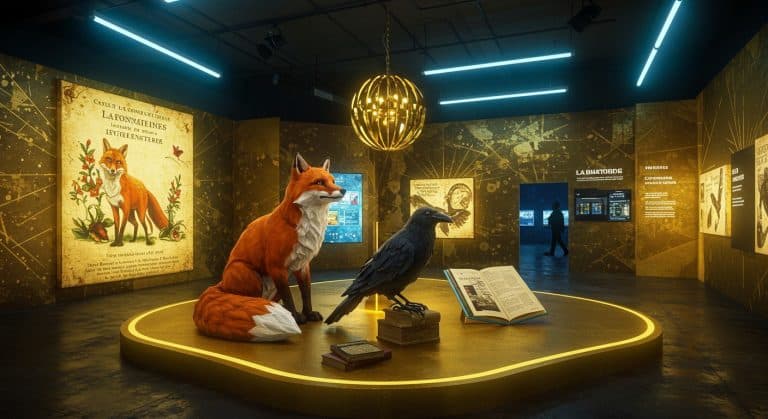 Exposition Immersive : Les Fables de La Fontaine Réinventées