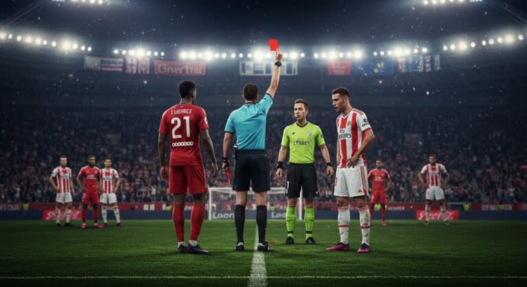 Expulsion Record en Ligue 1 : Un Début de Match Explosif