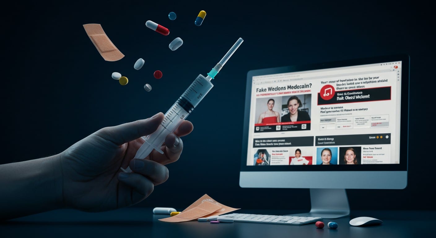 Découvrez les risques des faux médicaments pour maigrir vendus en ligne, comme les contrefaçons d’Ozempic, et les actions des autorités. Protégez-vous !