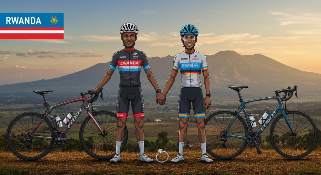 Fiançailles Cyclistes : Un Amour Sur Deux Roues