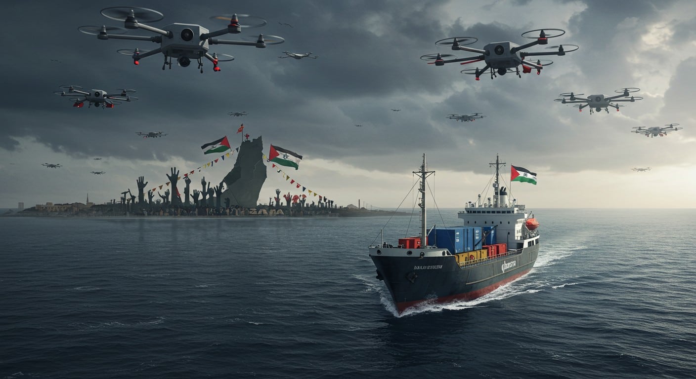 Angèle, DJ Snake et 140 personnalités appellent à protéger la flottille pour Gaza. Découvrez leur combat pour l’aide humanitaire et la justice.