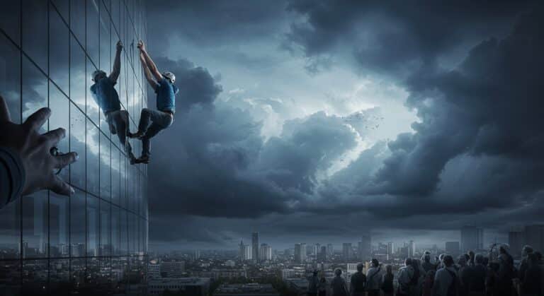 Français Grimpe Tour de 310m Sans Sécurité à Varsovie