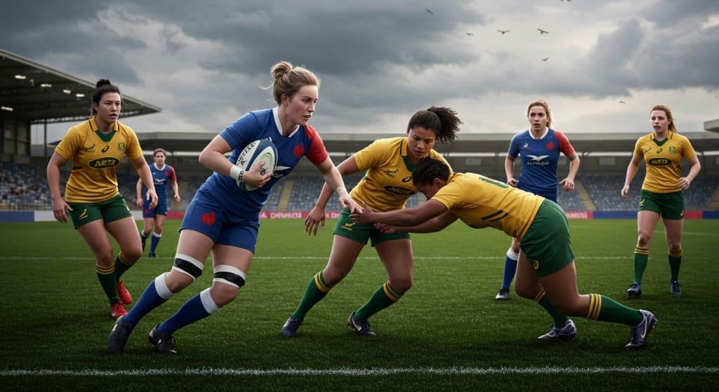 France-Afrique du Sud : Les Bleues Viseront la Tête de Poule