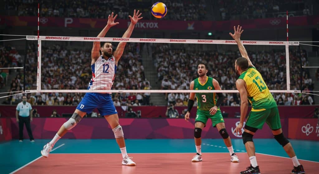 France-Brésil Volley : Les Bleues Éliminées en Quart