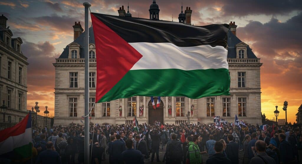 France : Débat sur le Drapeau Palestinien en 2025