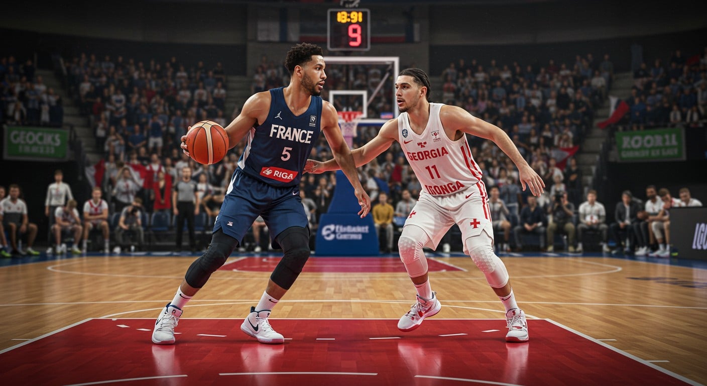 France vs Géorgie en 8e de finale de l’EuroBasket 2025 : à quelle heure et sur quelle chaîne regarder ? Les Bleus face à un défi inattendu !