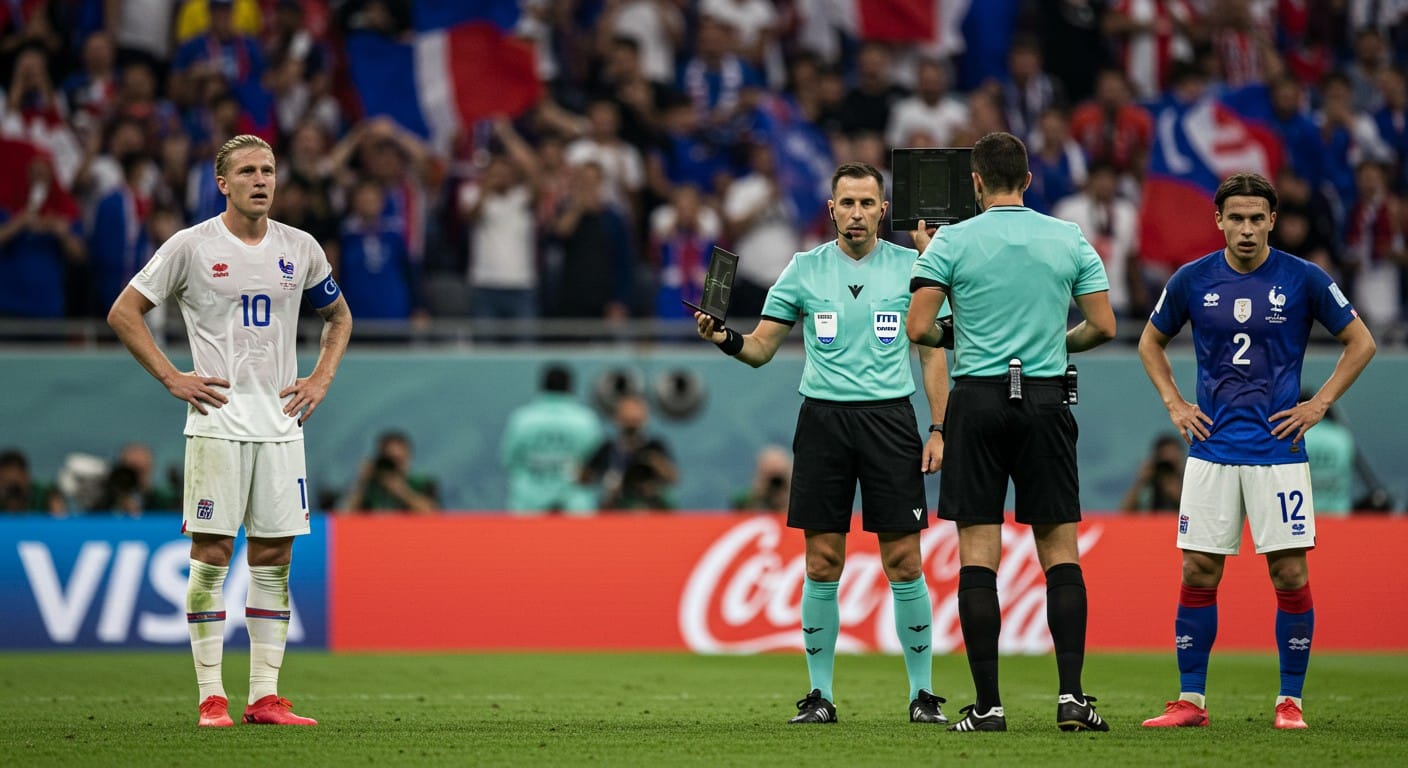 France-Islande : un but refusé en fin de match fait enrager les Islandais. Découvrez les détails de cette polémique arbitrale lors des éliminatoires du Mondial 2026.