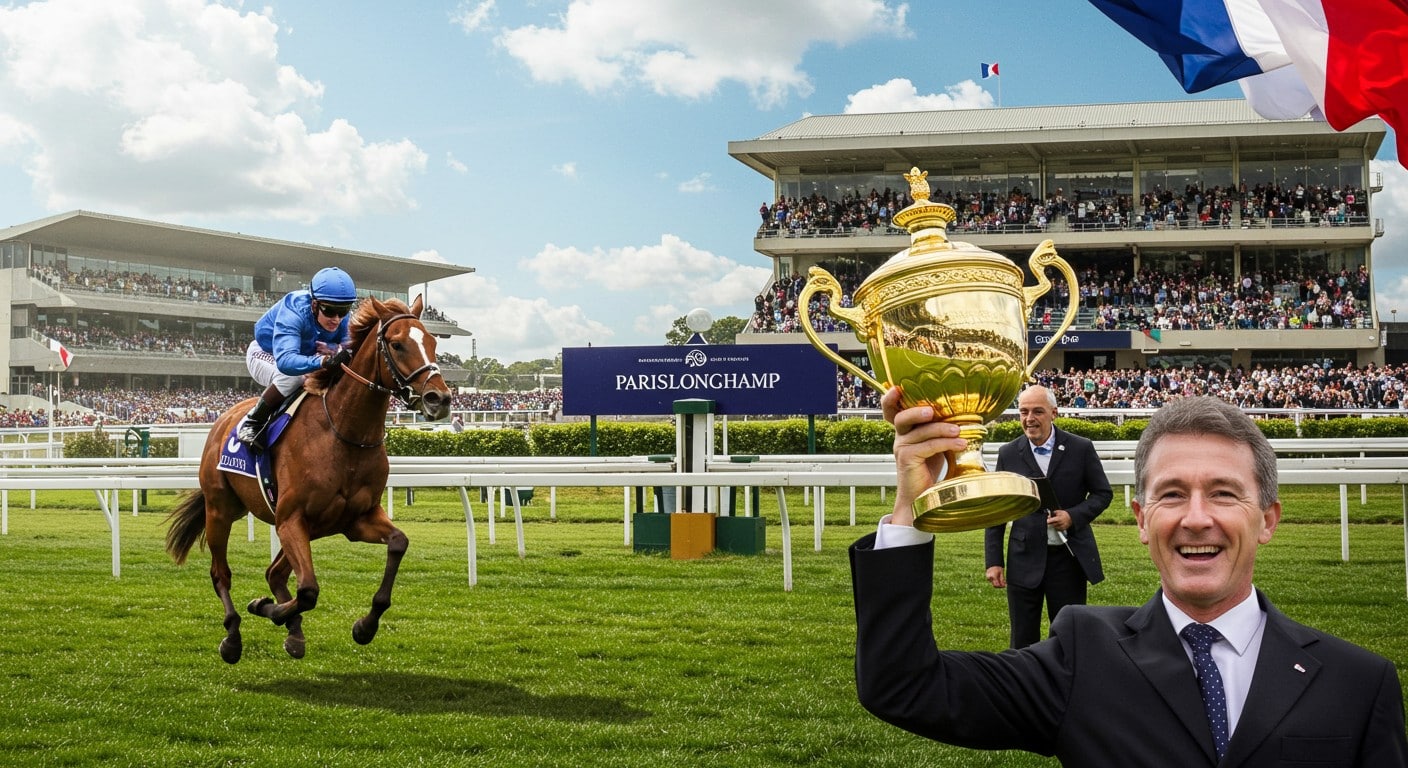Francis-Henri Graffard brille avec deux victoires en Groupe I à Longchamp et Baden-Baden. Découvrez son parcours et ses exploits équestres !