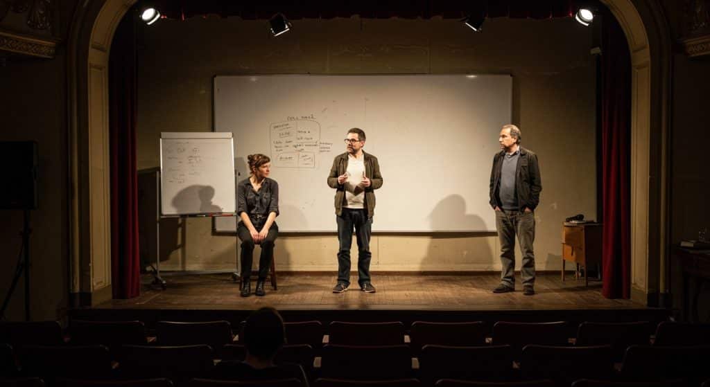 François Morel Triomphe Dans Art Au Théâtre Parisien