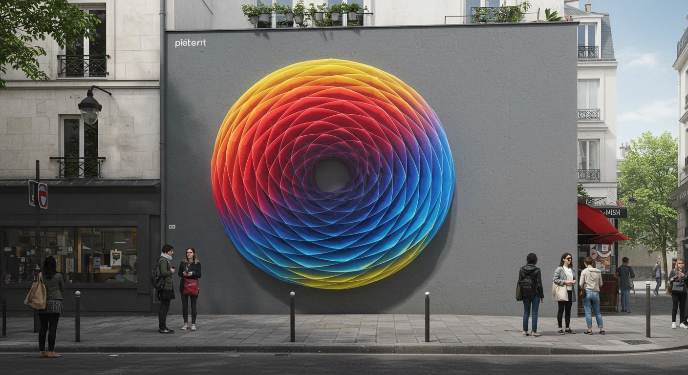 Une fresque cinétique illumine le XIIIe arrondissement de Paris, mêlant art et mouvement. Découvrez cette œuvre unique qui redéfinit l’art urbain !