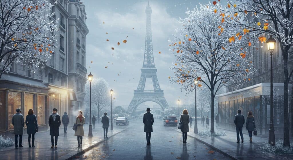 Froid Record à Paris : Septembre le Plus Glacial en 40 Ans