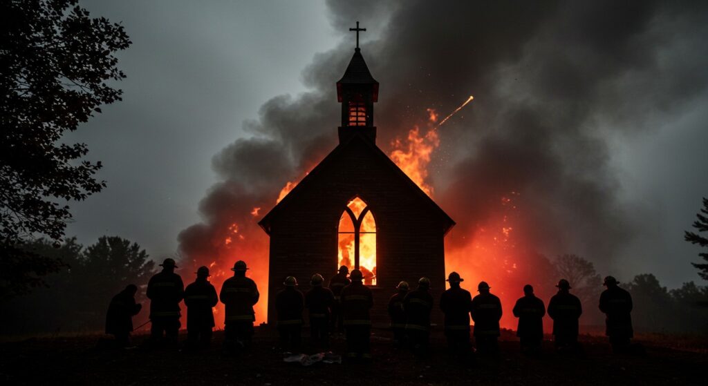 Fusillade et Incendie dans une Église du Michigan : Drame et Réactions