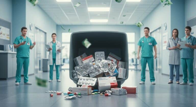 Gaspillage Médicaments : 700 000 € Jetés en Une Semaine