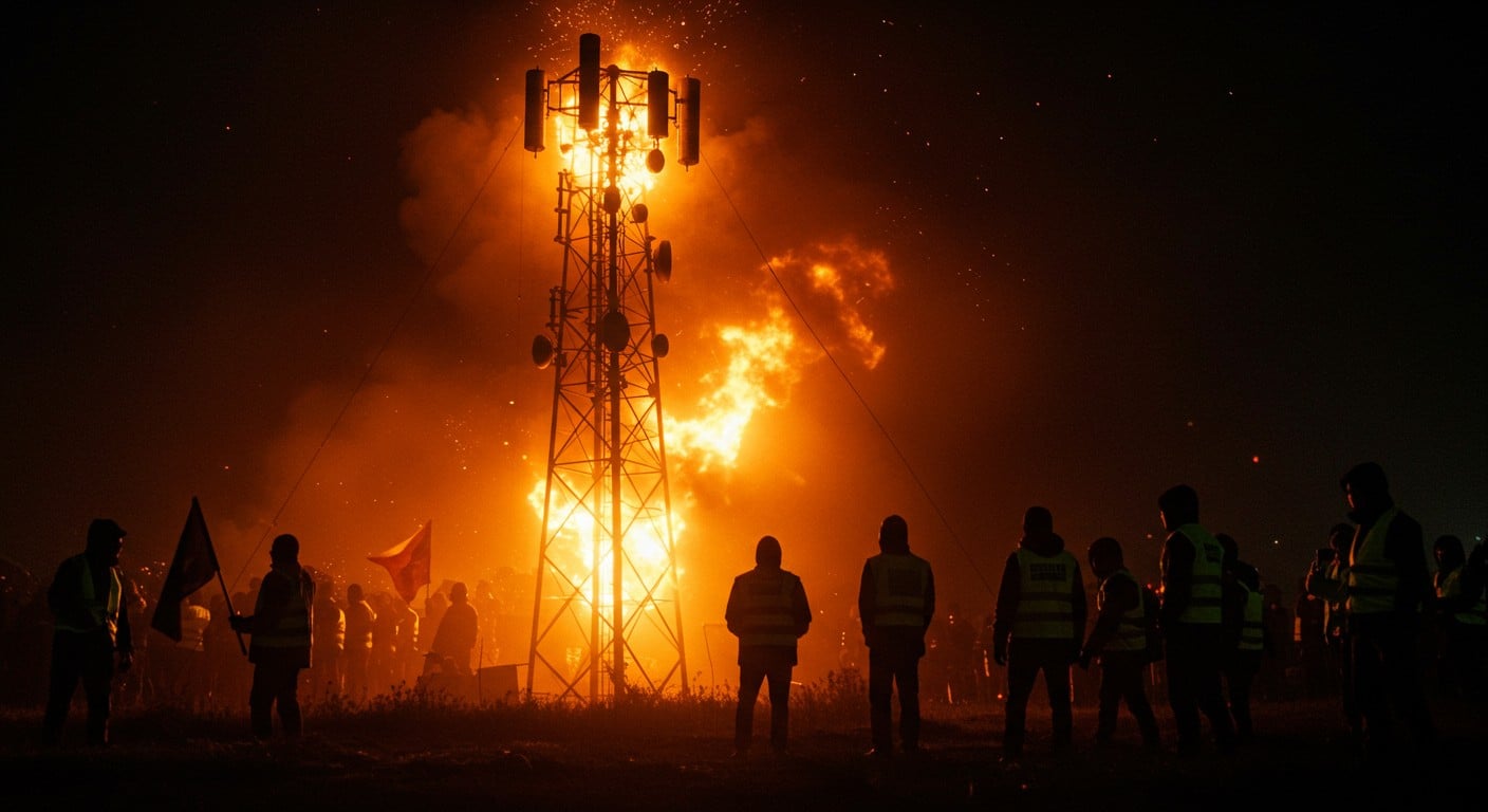 Des Gilets jaunes jugés pour avoir incendié des pylônes en Alsace, causant des millions de dégâts. Verdict attendu le 3 novembre. Découvrez les détails !