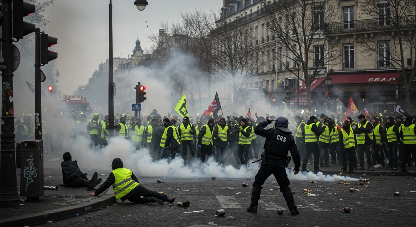 Un CRS face à la justice pour blessures involontaires sur un Gilet Jaune en 2018. Retour sur un drame qui questionne l'usage de la force.