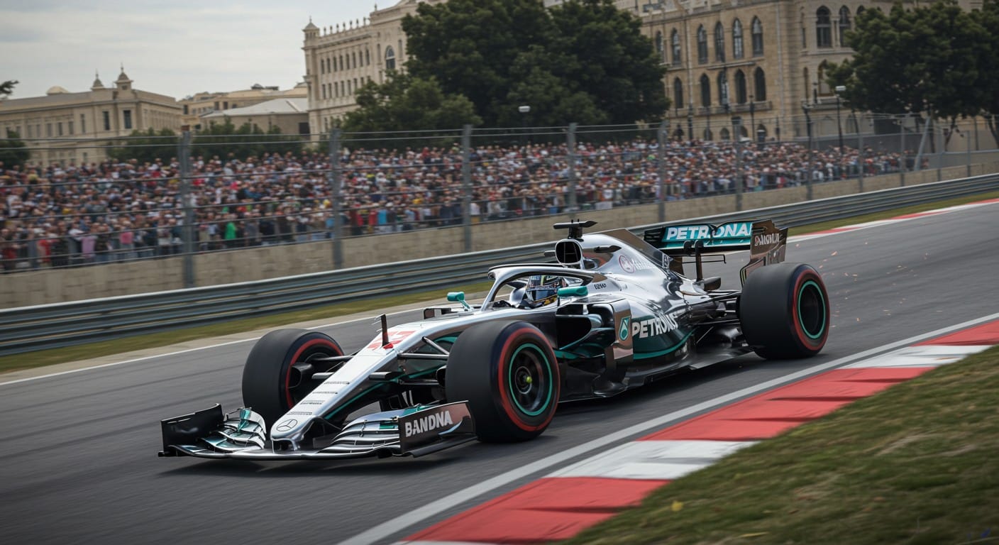 Max Verstappen domine le GP d’Azerbaïdjan 2025 à Bakou, malgré l’abandon choc d’Oscar Piastri. Découvrez le classement et les moments clés de la course !