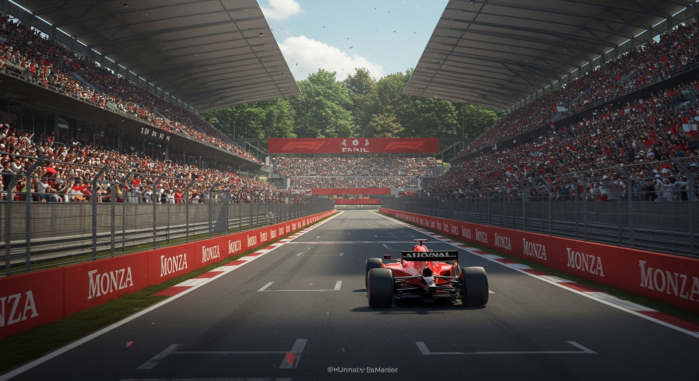 Max Verstappen part en pole au GP d’Italie 2025 à Monza. Suivez la course, les enjeux et les surprises de ce 16e rendez-vous de la saison F1 !