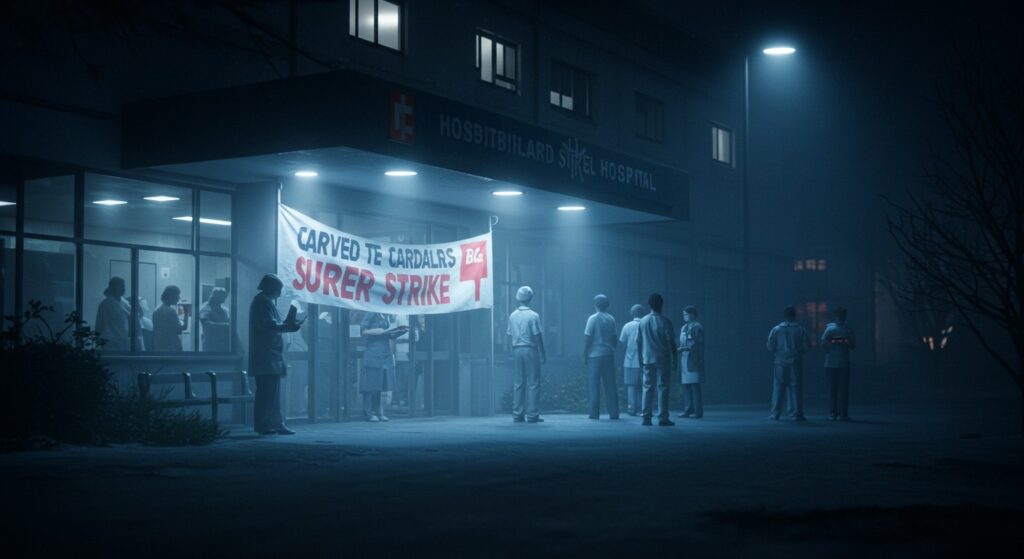 Grève À L’hôpital : Le Cri D’alarme Du Personnel De Nuit
