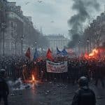 Grève à Paris : 6000 Policiers Face à la Tension