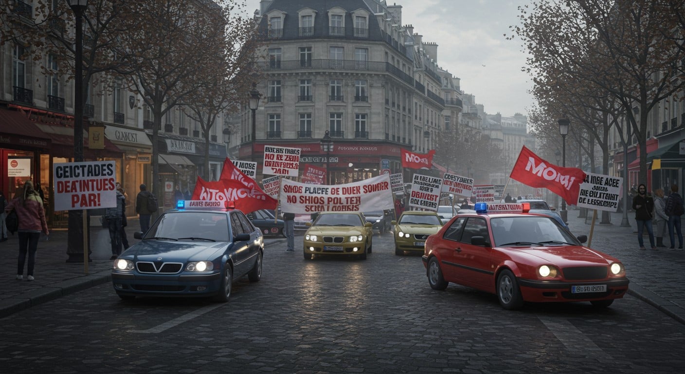 Grève des auto-écoles à Paris : opérations escargot et rassemblement à Nation pour plus de places à l’examen du permis. Découvrez les enjeux et impacts !