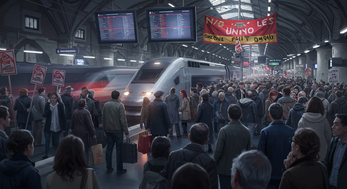 Grève du 2 octobre : perturbations sur Intercités, TER, RER. TGV quasi normal. Découvrez l’impact et comment s’organiser pour vos déplacements !