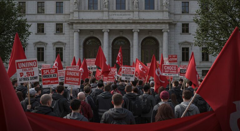 Grève en Vue : Les Syndicats Défient le Gouvernement