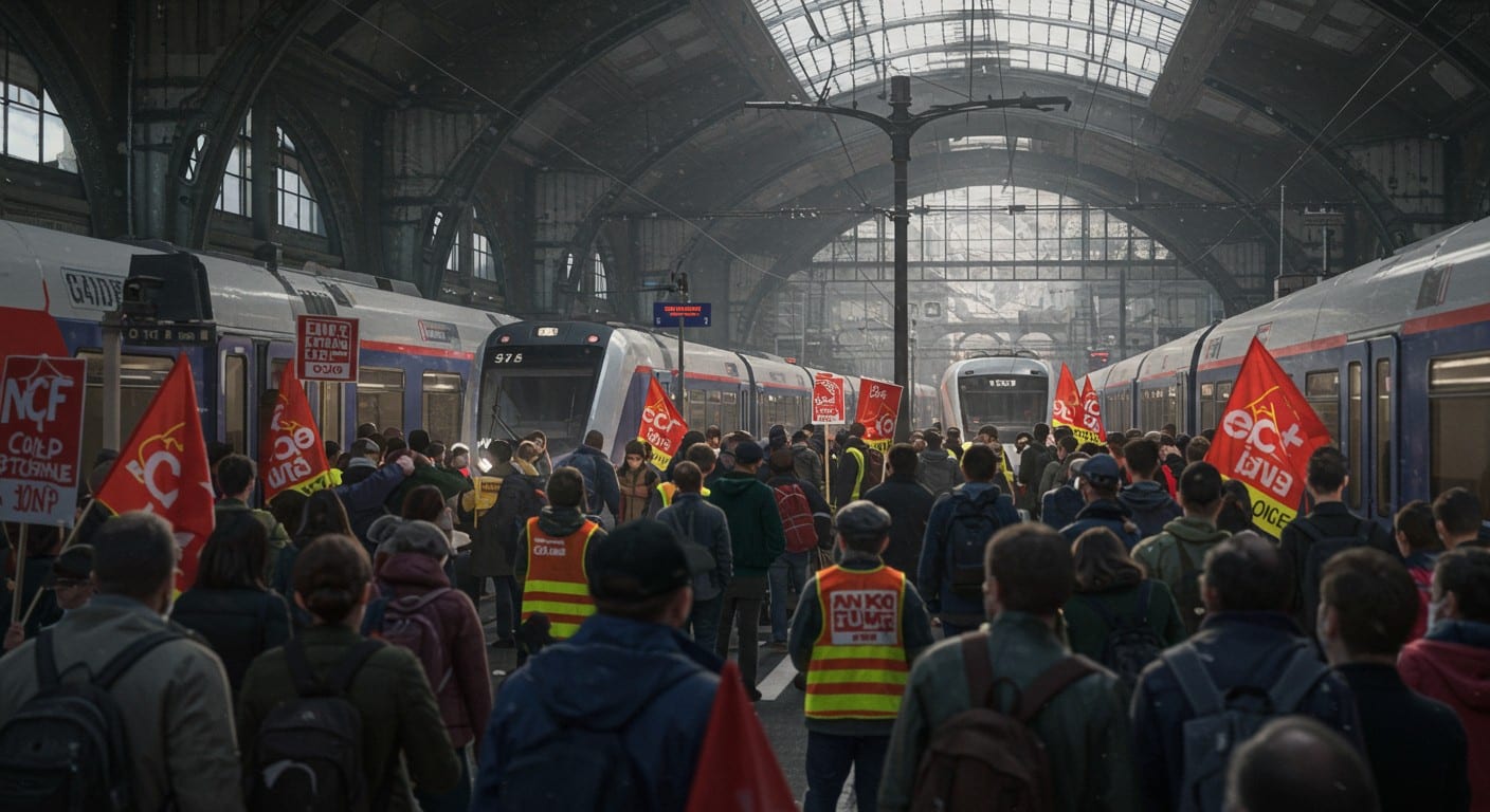 Grève SNCF le 18 septembre : pourquoi les syndicats s’unissent ? Découvrez les raisons, impacts et perspectives de ce mouvement social d’ampleur.