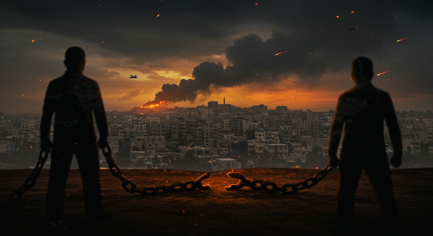 Les raids israéliens à Gaza-ville coupent le contact avec deux otages. Découvrez les impacts humains et politiques de cette crise dans notre analyse approfondie.