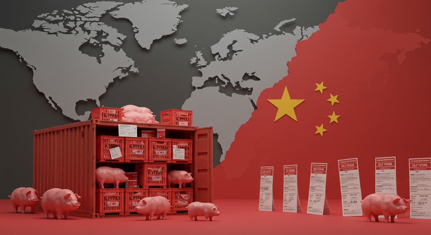 La Chine taxe le porc européen : décryptage du conflit commercial avec l’UE, ses causes et ses impacts sur les éleveurs français. Lisez pour comprendre !