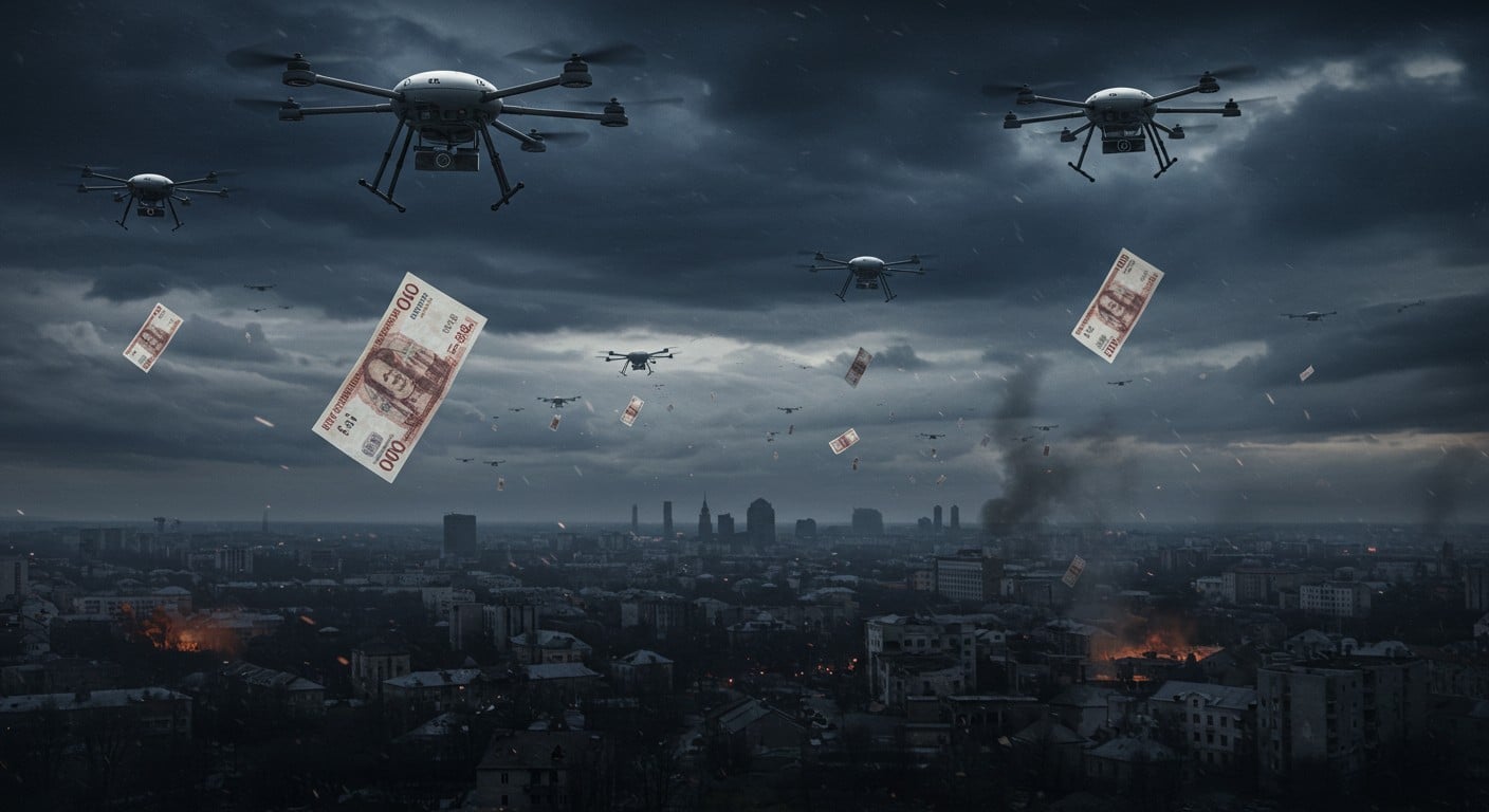Des drones russes larguent des tracts à Tchernihiv pour inciter à la collaboration. Découvrez cette tactique de guerre psychologique et ses implications.