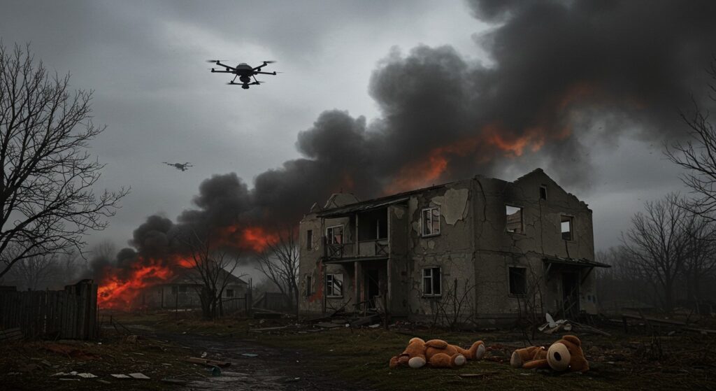 Guerre en Ukraine : Drame à Soumy, Une Famille Décimée