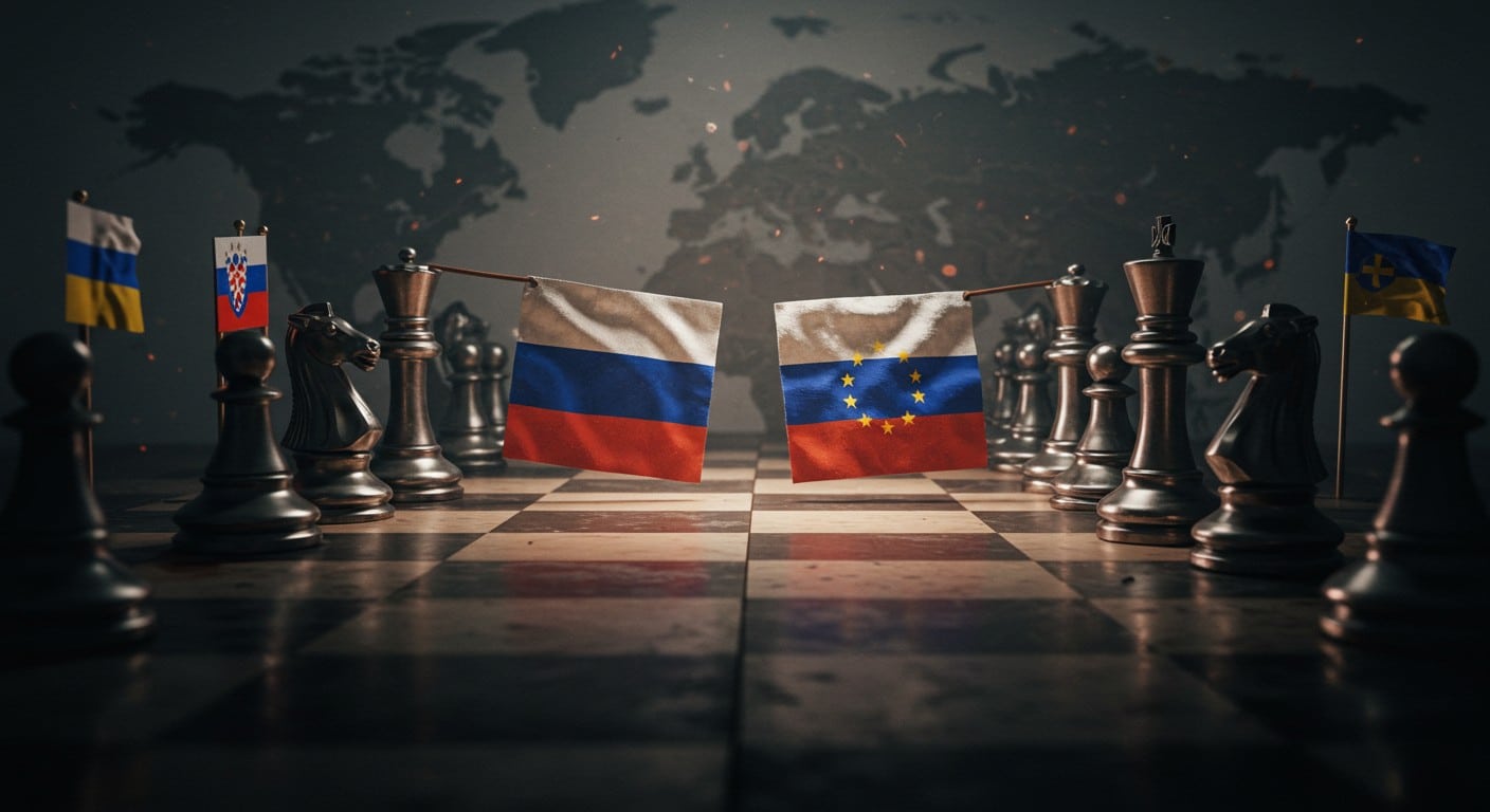 Le Kremlin accuse l'Europe d'entraver la paix en Ukraine. Quelles garanties pour la sécurité ? Découvrez les tensions et enjeux diplomatiques.