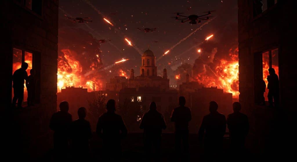 Guerre en Ukraine : Une Nuit de Bombardements Russes