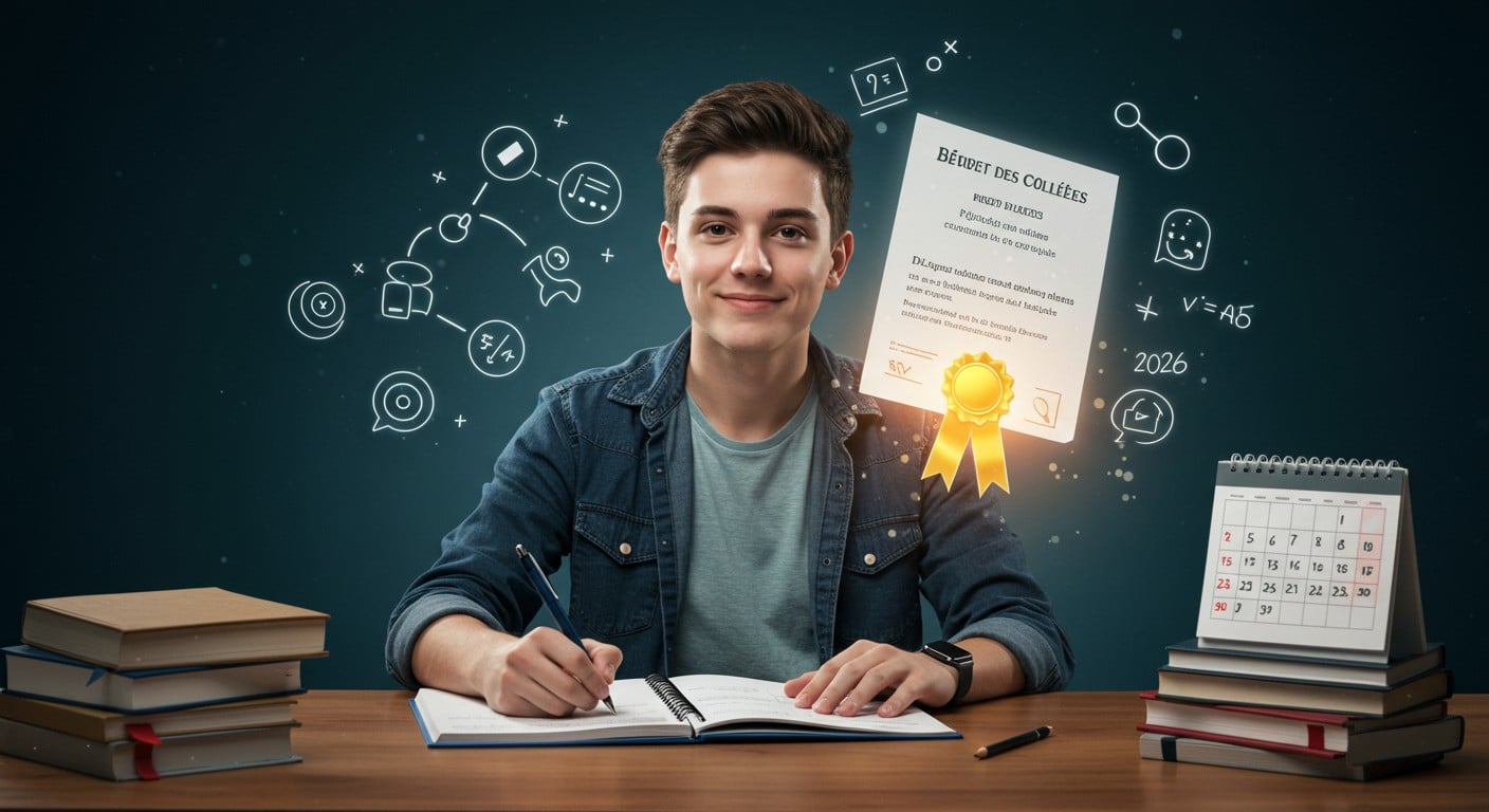 Découvrez comment réussir le brevet des collèges en 2026 : épreuves, points à obtenir, préparation orale et débouchés. Conseils pratiques pour décrocher ce diplôme essentiel avec mention.