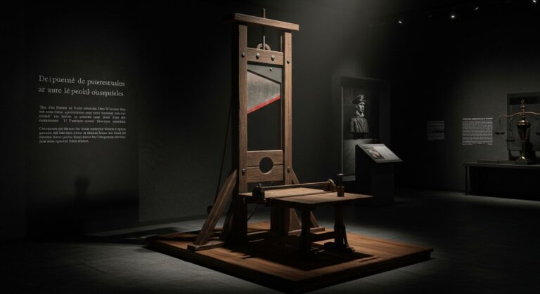 Guillotine au MuCEM : Hommage à Badinter Contre la Peine de Mort